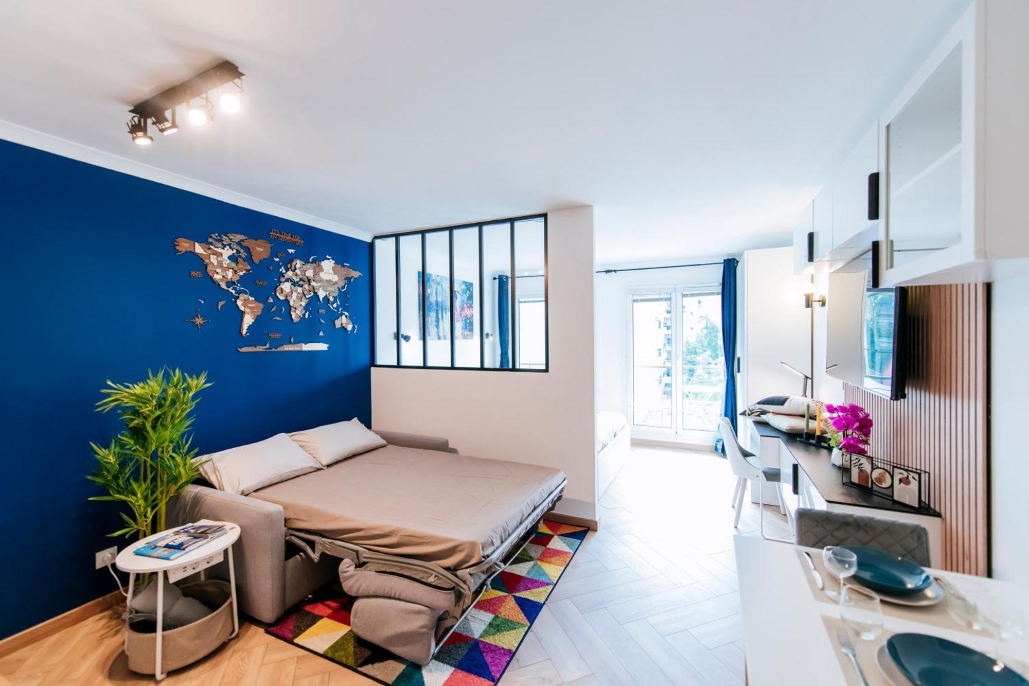 Apartment Paris Porte De Versailles - Issyhost Issy-les-Moulineaux